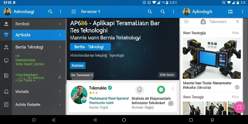 Screenshot AP686 menampilkan antarmuka pengguna yang menarik dan informatif.